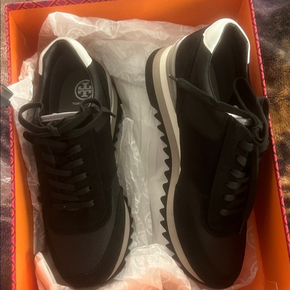 Tory Burch Black Sneakers - Picture 2 of 3